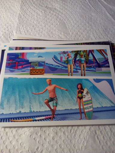 Наклейки Барби 2021 год. 105