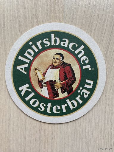 Подставка под пиво Alpirsbacher Klosterbrau