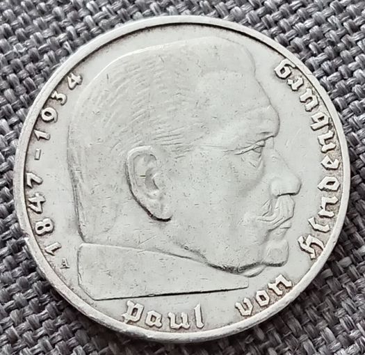 2 рейхсмарки 1938 А