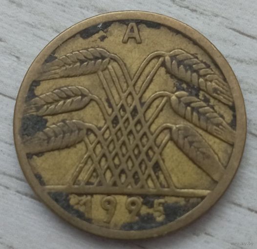 5 рейхспфеннигов 1925 А