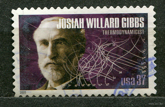 Физик Джозайя Уиллард Гиббс. США. 2005