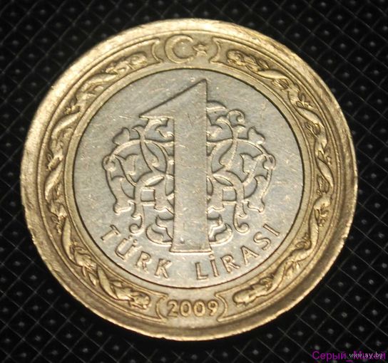 1 лира 2009 г Турция