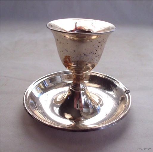 Подсвечник с блюдцем