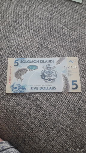 СОЛОМОНЫ 5 $ 2019 год / полимер/
