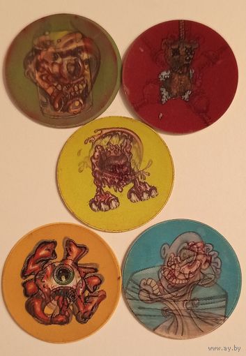 Фишки Chupa Caps #1, 16, 21, 28, 30