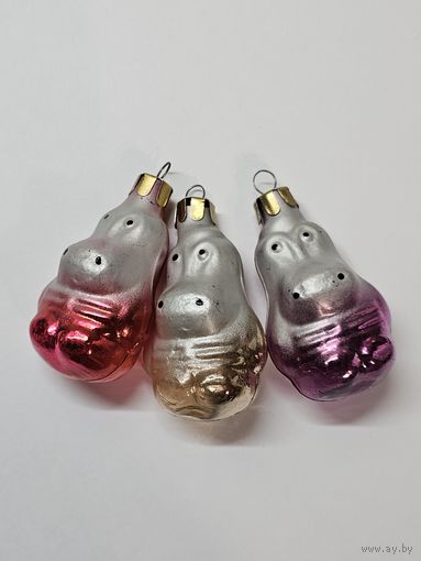 Ёлочная игрушка ,,Бегимот'' 6 см. СССР.