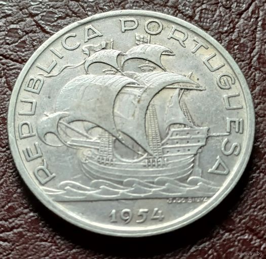 Португалия 10 эскудо, 1954     ( 1-13-2 )
