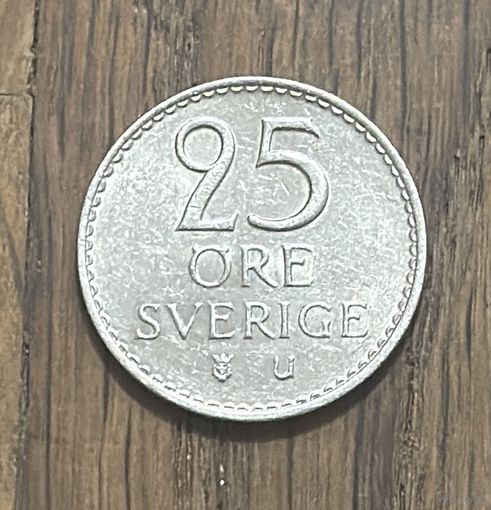 Швеция 25 Эре 1973г.