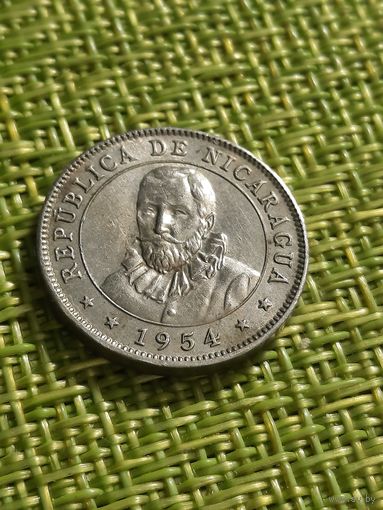 Никарагуа 10 сентаво 1954 г