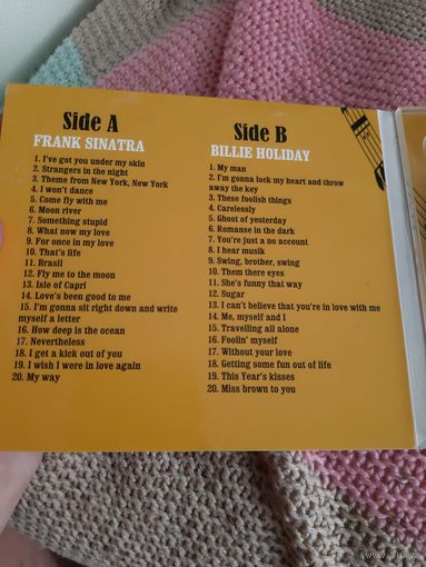 Диски JAZZ & BLUES. FRANK SINATRA. BILLIE HOLIDAY.