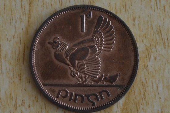 Ирландия 1 пенни 1950 с 1 руб