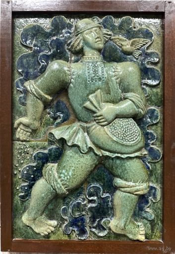 Нестеревский Н.Л. Керамическое панно. Каталожное. Размер 90х60см.