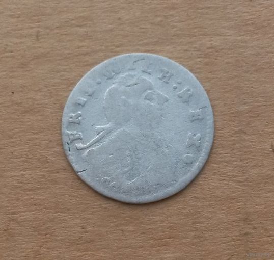Пруссия, 6 грошей 1719 г., серебро, Фридрих Вильгельм I (1713-1740)