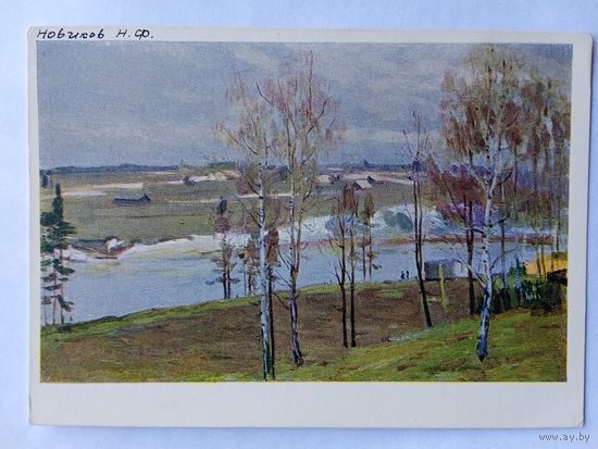 1957. Новиков. Весной