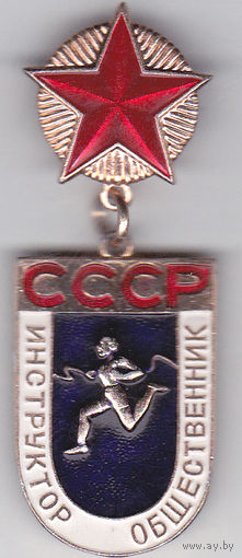 Инструктор - общественник.