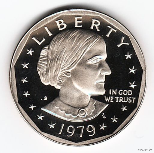 1 доллар США 1979 год Сьюзен Б. Энтони двор S _состояние Proof