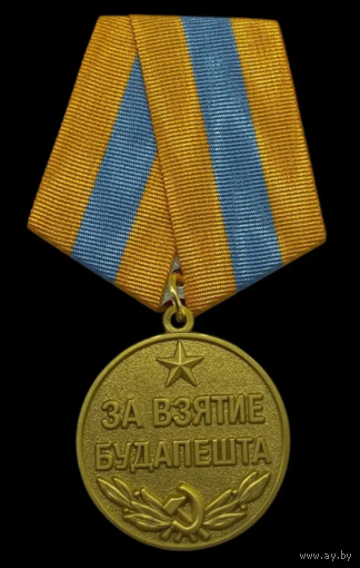 Копия Медаль За взятие Будапешта