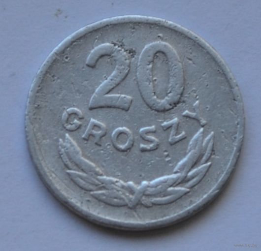 Польша, 20 грошей 1966 г.