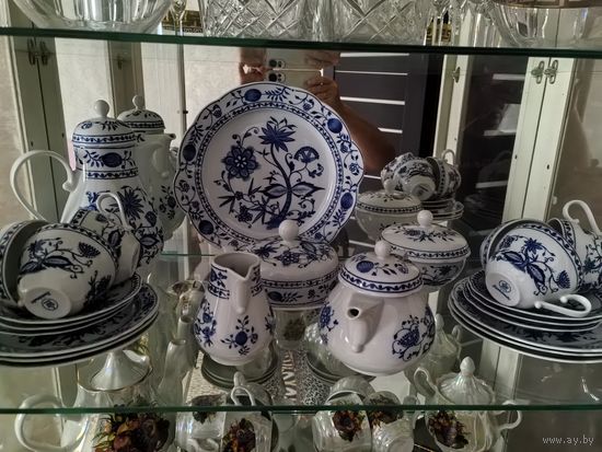 Чайный сервиз на 6 персон, Kahla Zwiebelmuster