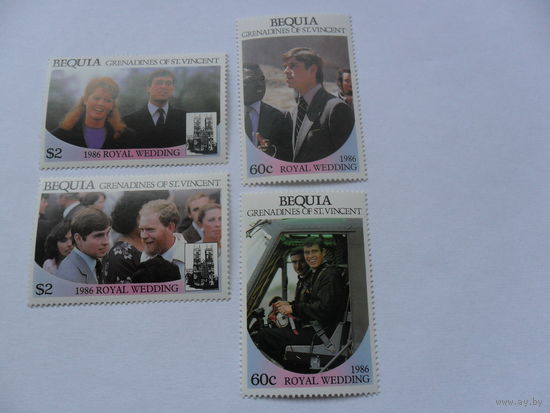 Гренадины Сент-Винсента. Свадьба Эндрю и Сары