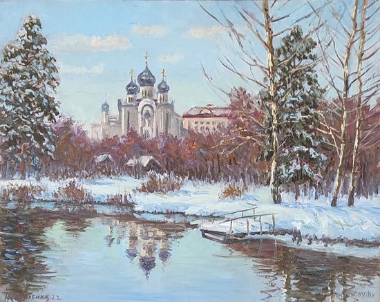 Зима в Ганцевичах