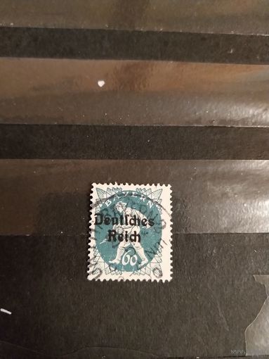 1920 Германия Рейх надпечатка искусство культура (3-10)