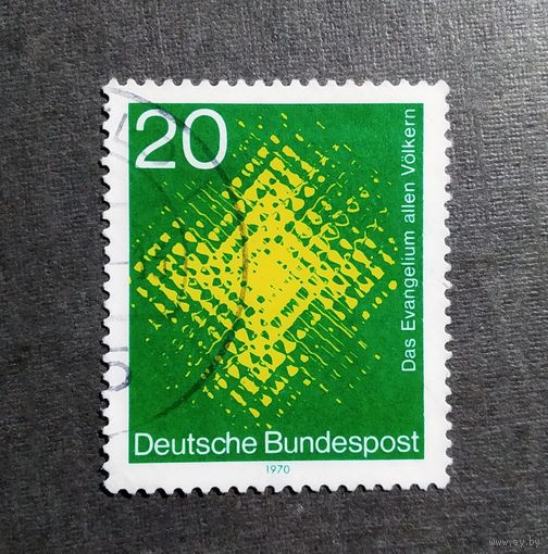 Марка Германия 1970 год Религия