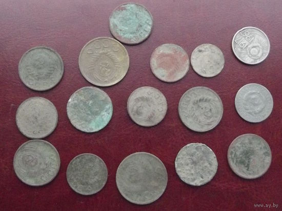 Лот советских монет