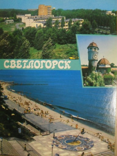 ЧИСТАЯ ПОЧТОВАЯ ОТКРЫТКА "СВЕТЛОГОРСК"
