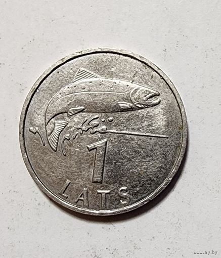 Латвия 1 лат, 2007