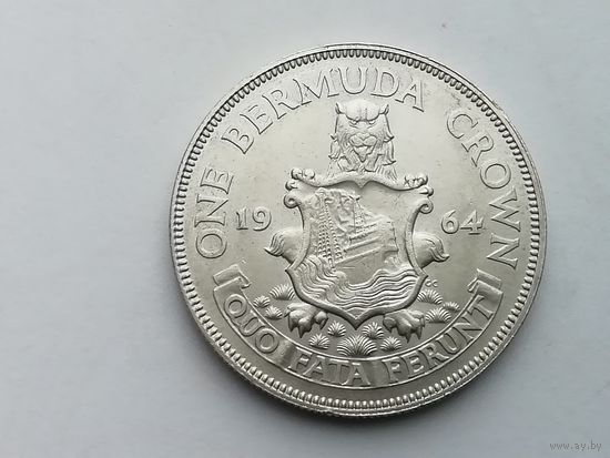 Бермудские о-ва 1 крона 1964 г