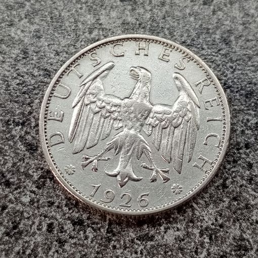 2 марки Веймарская республика 1926 год Берлин