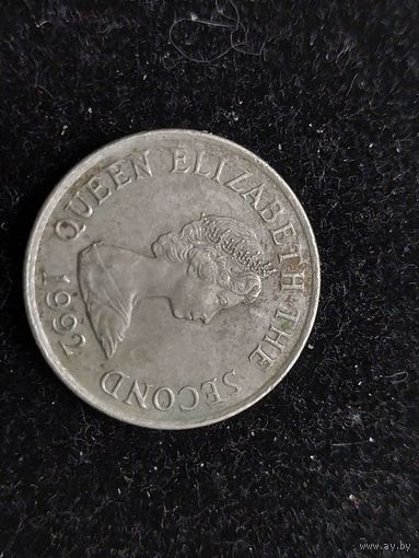 10 пенсов джерси 1992