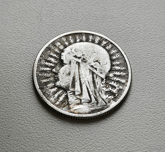 2 злотых 1932 г. Ядвига,  лот рп-12,1