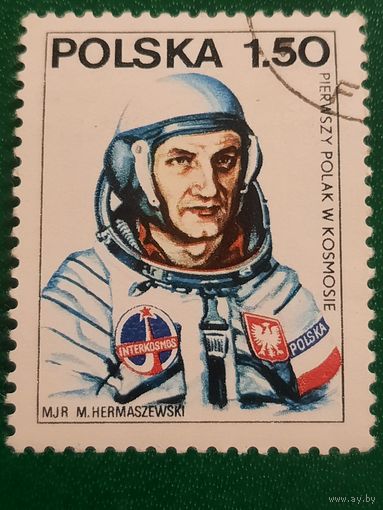 Польша 1978. Первый Польский космонавт M. Hermaszewski