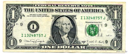 1 доллар 1988 а I
