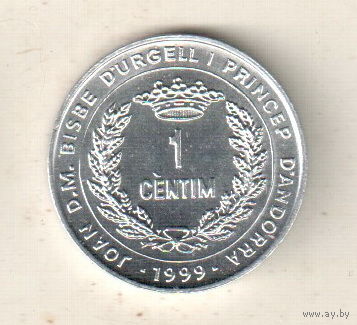 Андорра 1 сантим 1999 ФАО