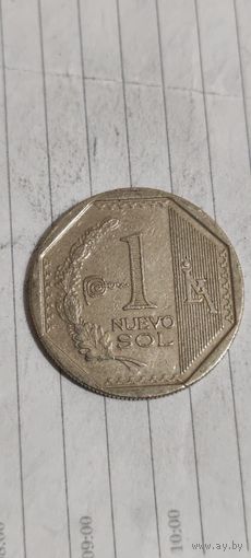 Перу 1 новый Сол 2014