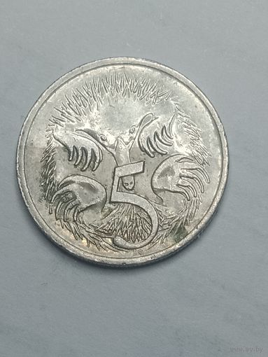 Австралия 5 центов 2006 года .