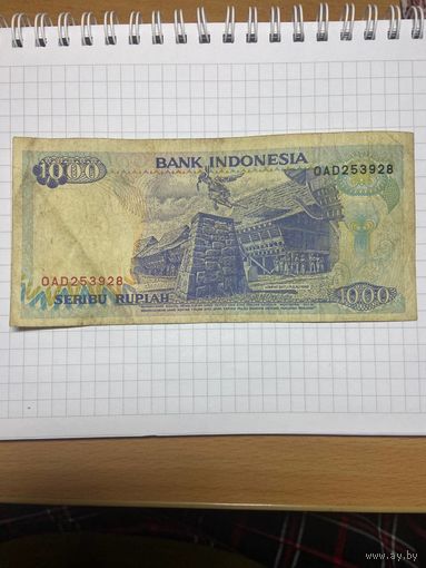 Индонезия. 1000 рупий (образца 1992 года)-1001