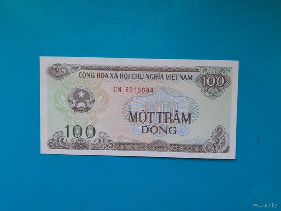 100 донг 1991 года. Вьетнам. UNC.