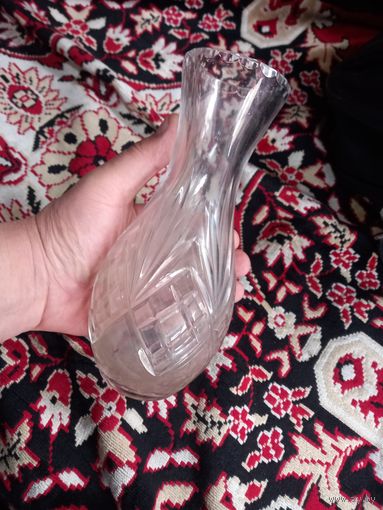 Вазочка (ваза малая) стекло СССР