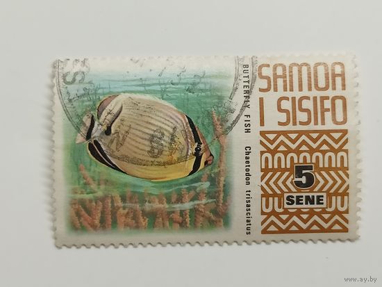 Самоа 1972. Животные