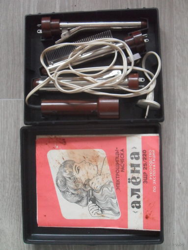 Электрощипцы-расческа "АЛЕНА".