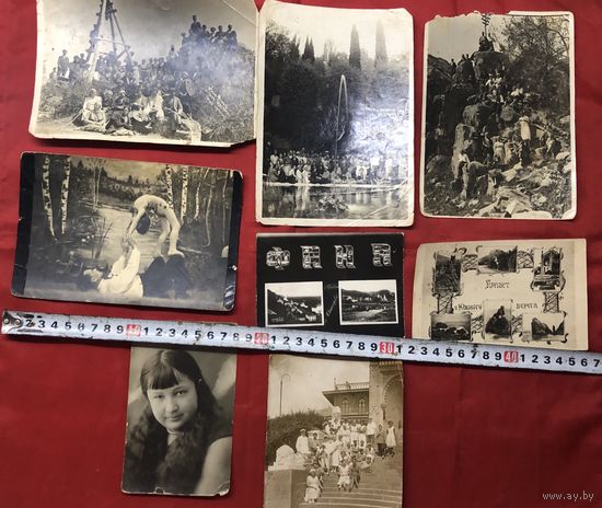 Фотографии Алупка Крым 1930-1940-е годы цена за все