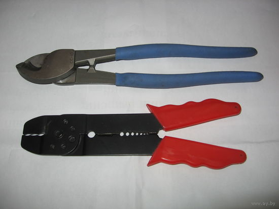 Стриппер для зачистки/обжима проводов - 12 руб.Кабелерез ручной механический SAFAK CC-60-28 руб.