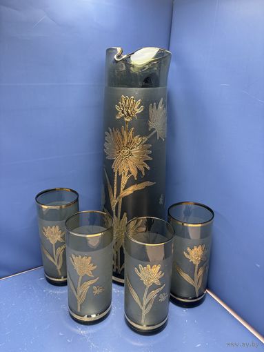 Набор графин и 4 бокала