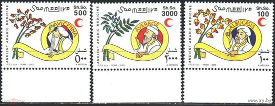 Сомали 2003  Авиценна, арабские ученые и философы  MNH