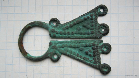 Сюльгама. Бронза, литье.