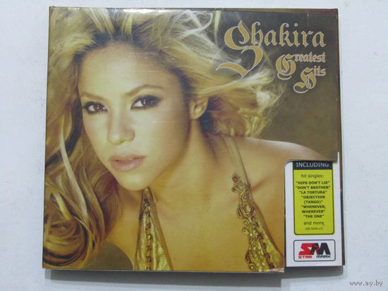 Диск. Фирменный диск. 2CD. Двойной диск. Shakira. Greatest Hits. Шакира. Хиты всех времён. (2)